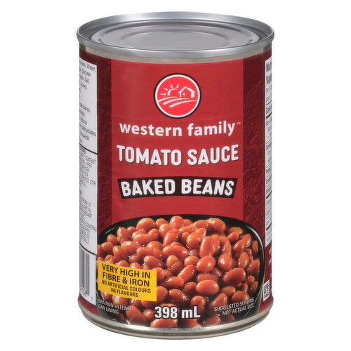 Western Family Baked Beans Tomato Sauce 398 mL