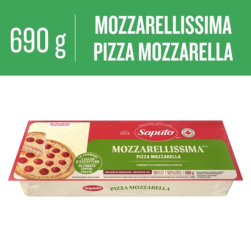 Saputo Mozzarellissima Pizza Mozzarella