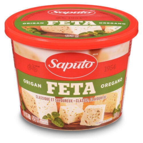 Saputo Feta with Oregano 170 g