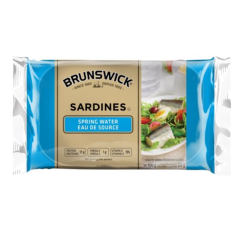 Brunswick Sardines in Spring Water 106 g