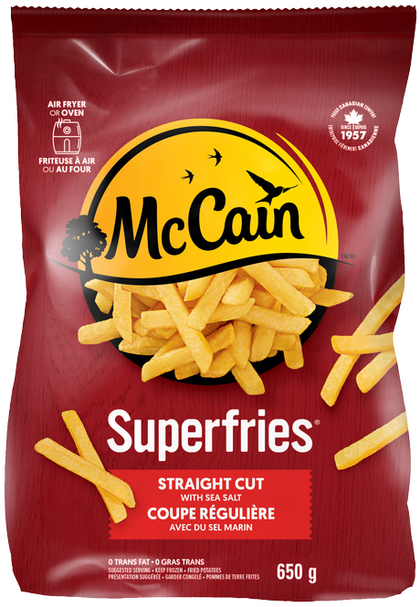 McCain Straight Cut French Fries 800 g