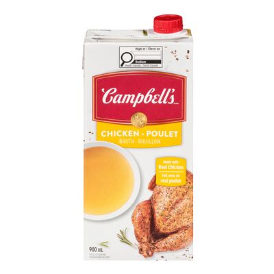 Campbell's Ready-to-Use Chicken Broth 900 mL