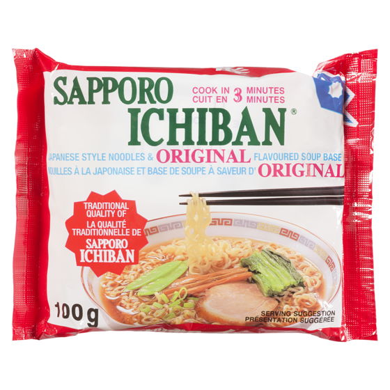 Sapporo Ichiban Original Japanese Style Noodles 100 g