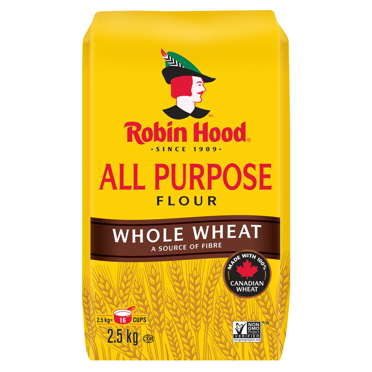 Robin Hood Whole Wheat All Purpose Flour 2.5 kg