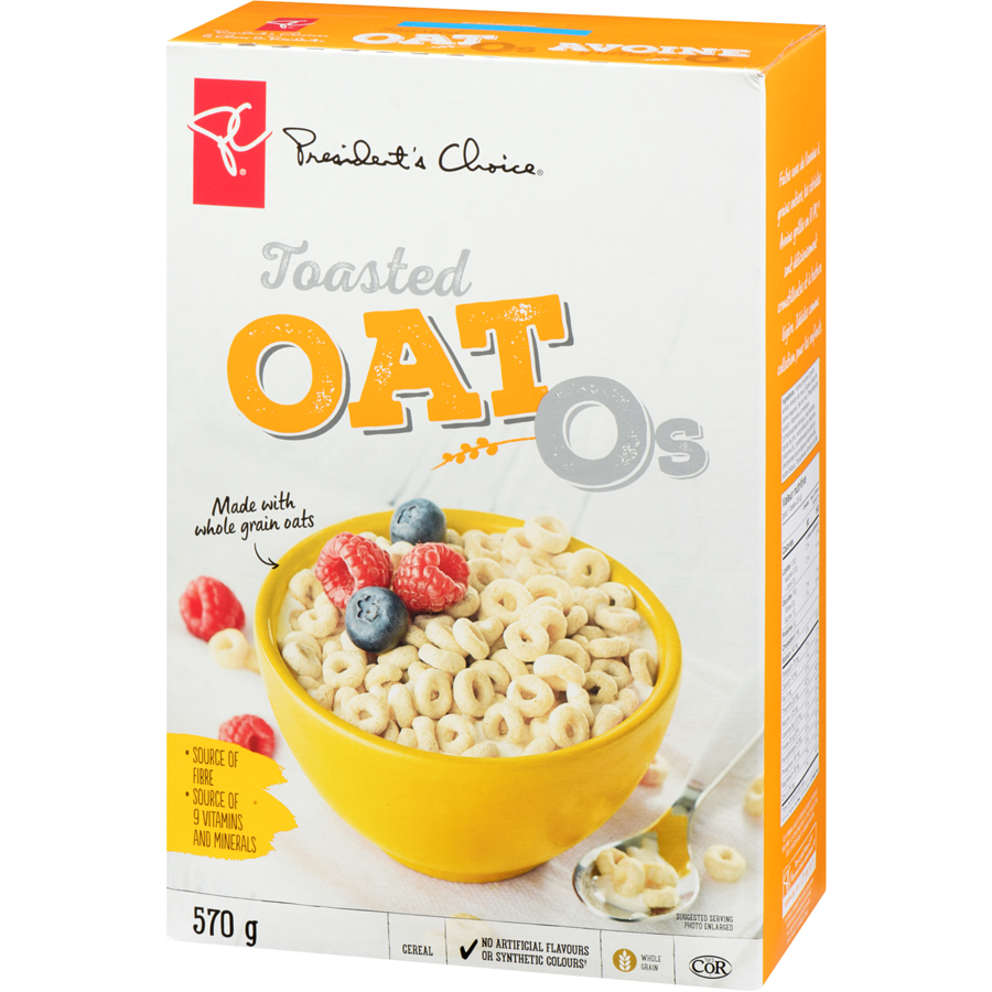 President's Choice Toasted Oat Os Cereal