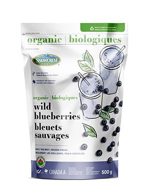 Snowcrest Organic Wild Blueberries 500 g