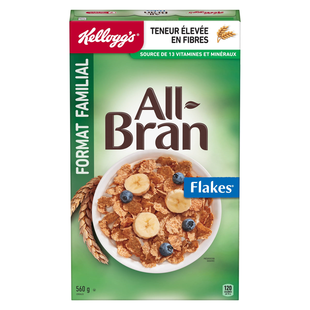 Kellogg's All-Bran Flakes Cereal