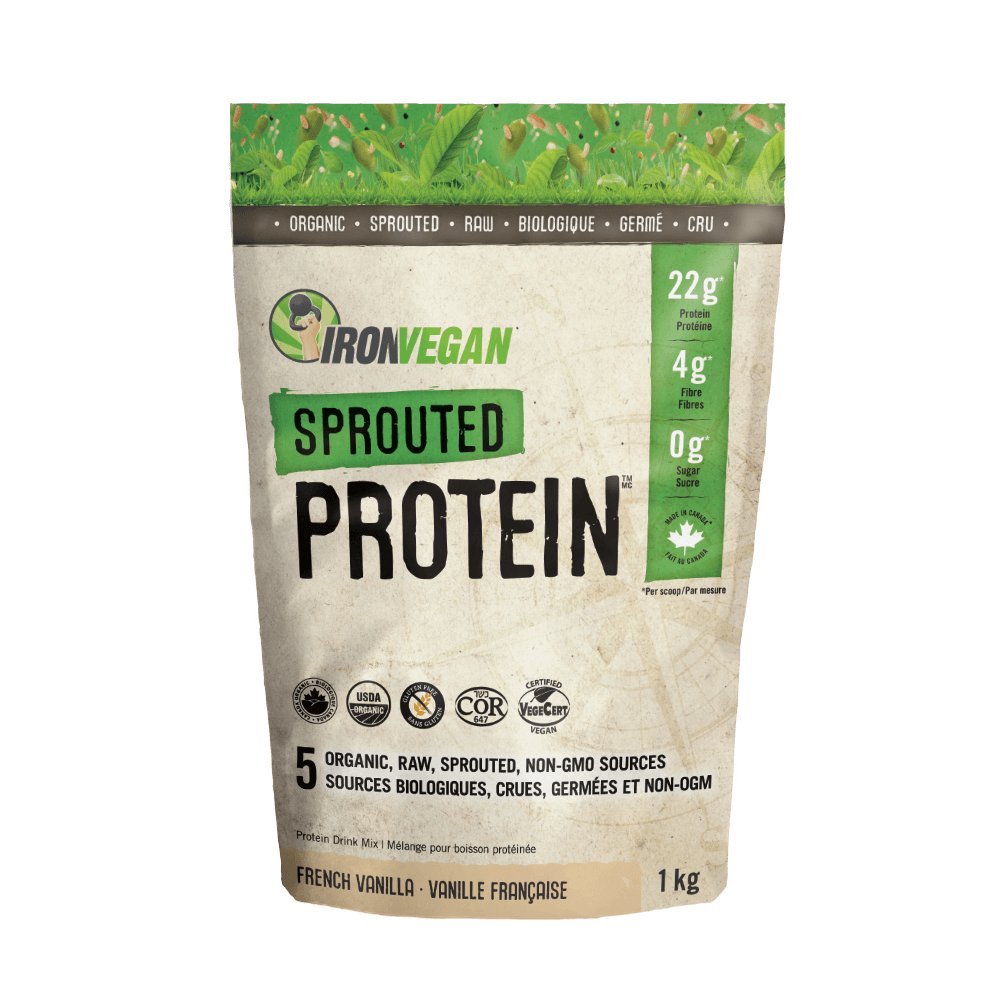 IronVegan Sprouted Protein French Vanilla 1 kg