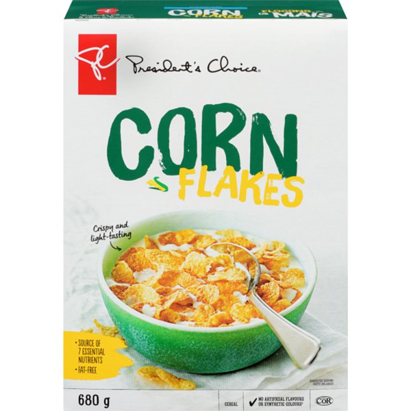 President's Choice Corn Flakes 680 g