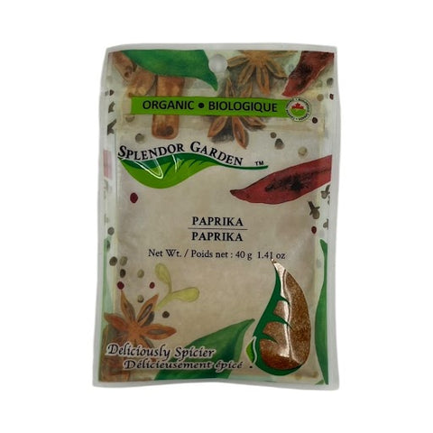 Splendor Garden Organic Paprika 40 g
