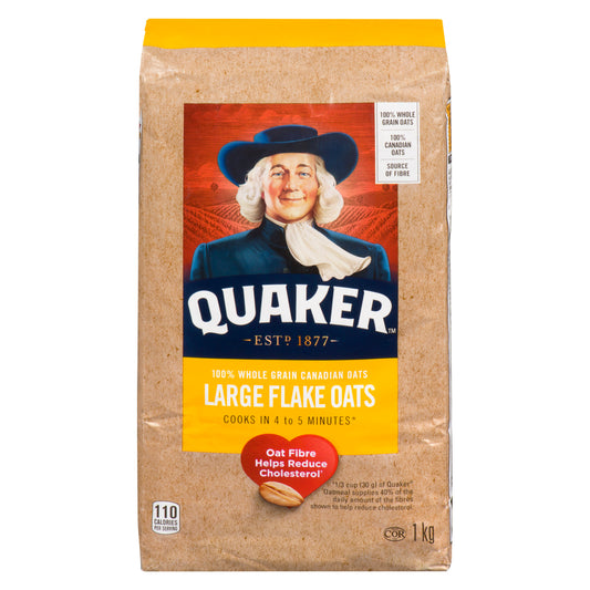Quaker Large Flake Oats 1 kg