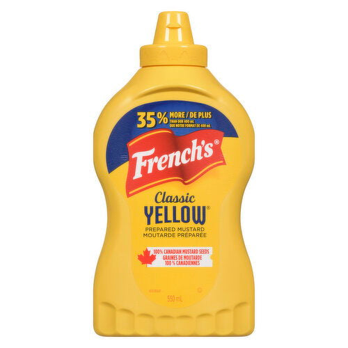 French's Classic Yellow Mustard 550 mL