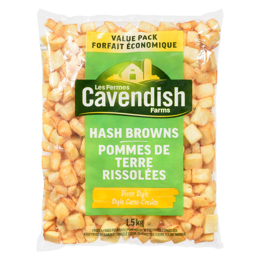 Cavendish Farms Diner Style Hash Browns 1.5 kg