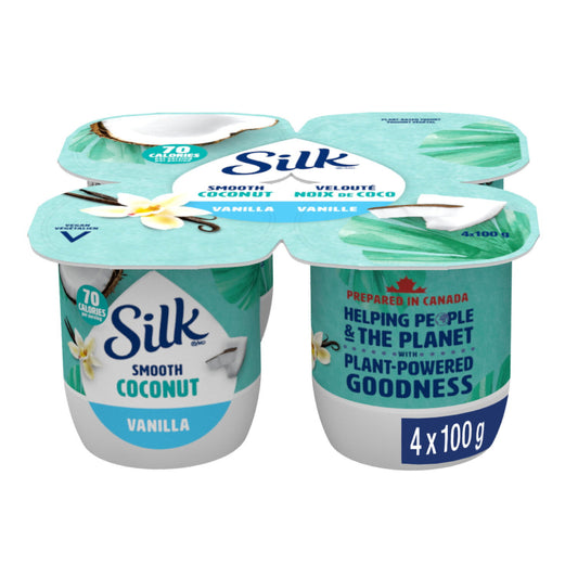 Silk Coconut Vanilla Yogurt 4-Pack