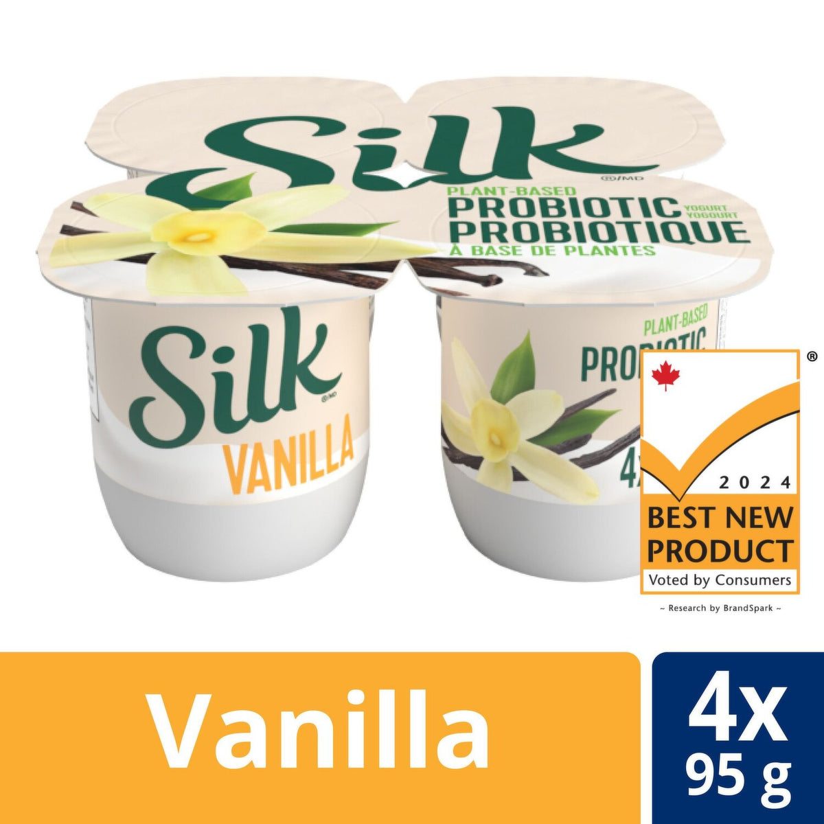 Silk Probiotic Vanilla Yogurt