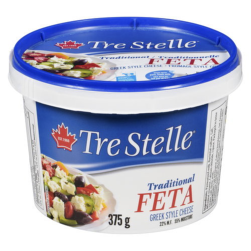 Tre Stelle Feta Cheese 375 g