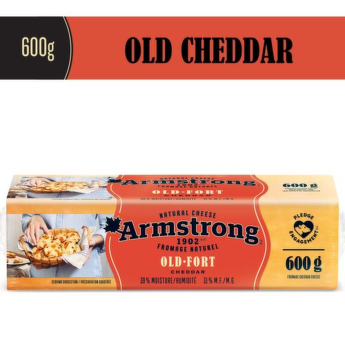 Armstrong Old Cheddar Cheese 600 g