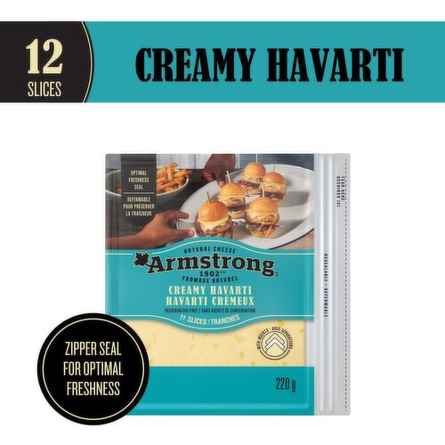 Armstrong Havarti Cheese Slices