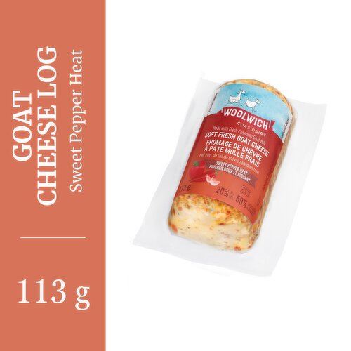 Woolwich Sweet Pepper Heat Goat Cheese