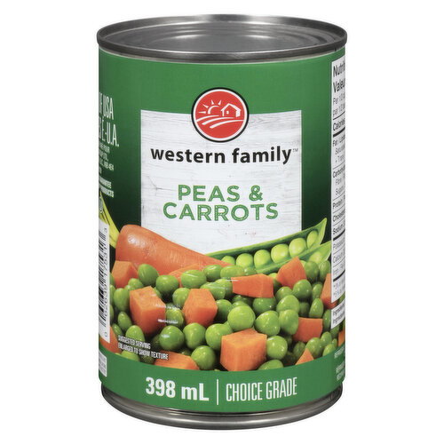 Western Family Peas & Carrots 398 mL