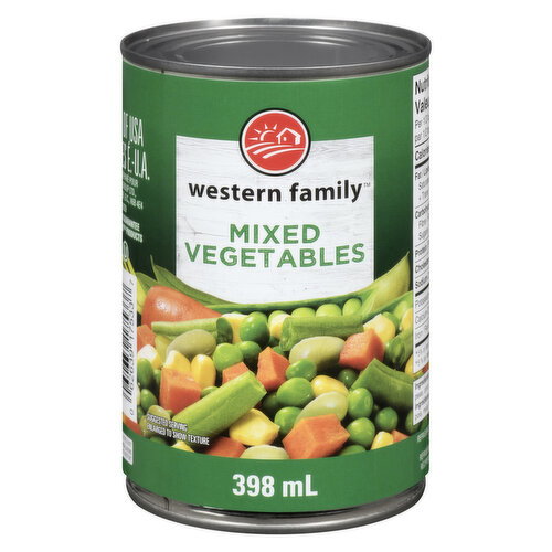 Western Family Mixed Vegetables 398 mL