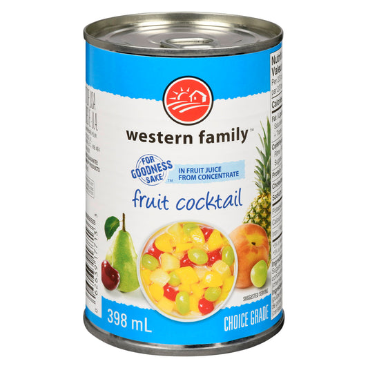 Western Family Fruit Cocktail in Fruit Juice 398 mL