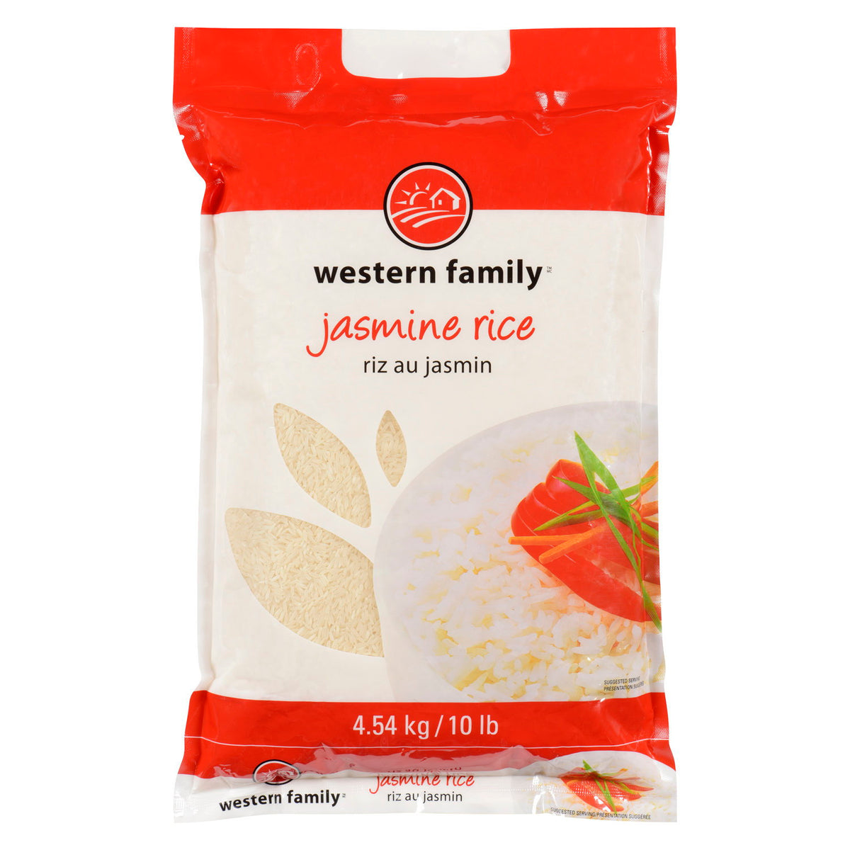 Western Family Jasmine Rice 4.54 kg
