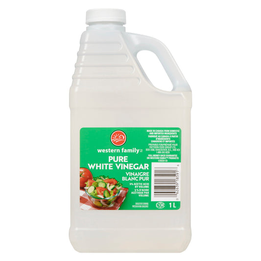 Western Family Pure White Vinegar 1 L