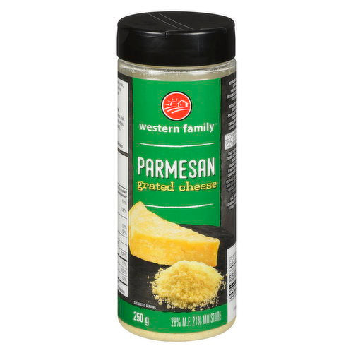 Western Family Grated Parmesan 250 g