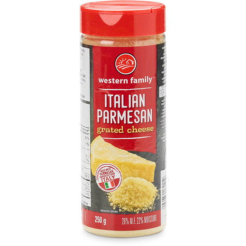 Western Family Italian Grated Parmesan 250 g