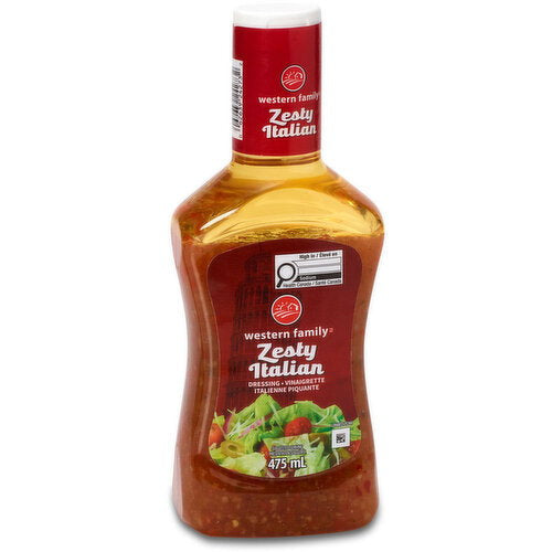 Western Family Zesty Italian Salad Dressing 475 mL