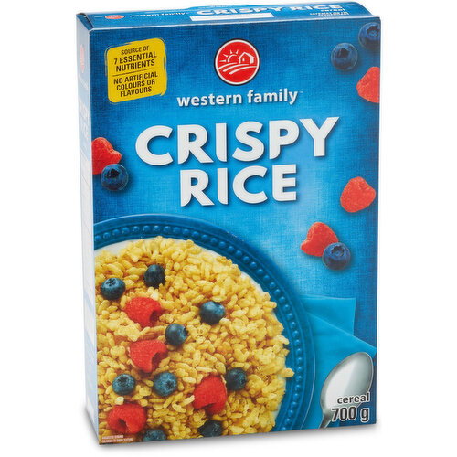 Western Family Crispy Rice Cereal 700 g