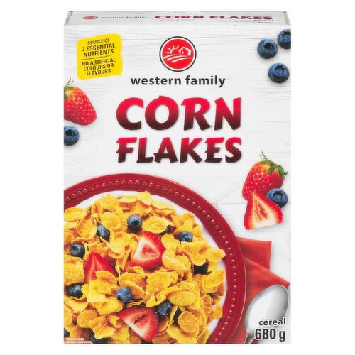 Western Family Corn Flakes Cereal 680 g