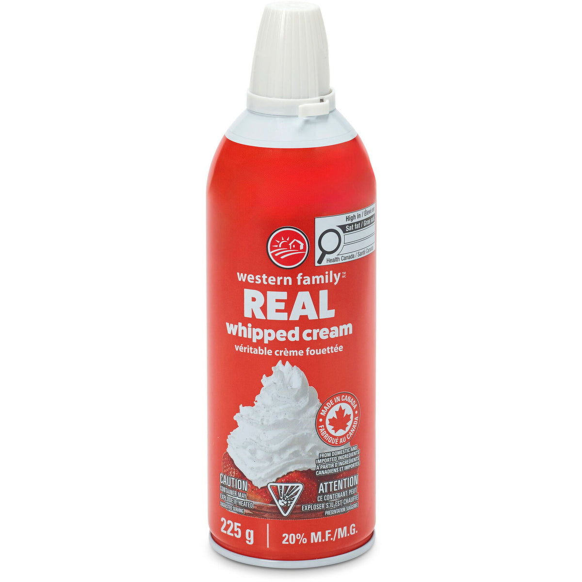 Western Family Real Whipped Cream
