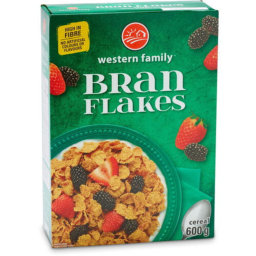 Western Family Bran Flakes Cereal
