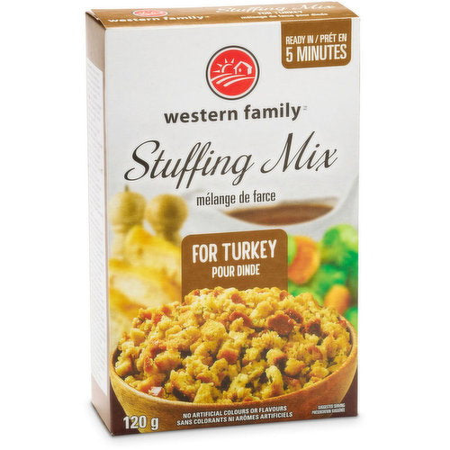 Western Family Turkey Stuffing Mix 120 g
