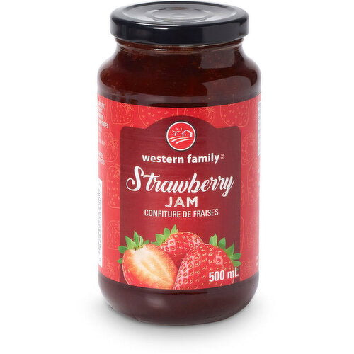 Western Family Pure Strawberry Jam 500 ml