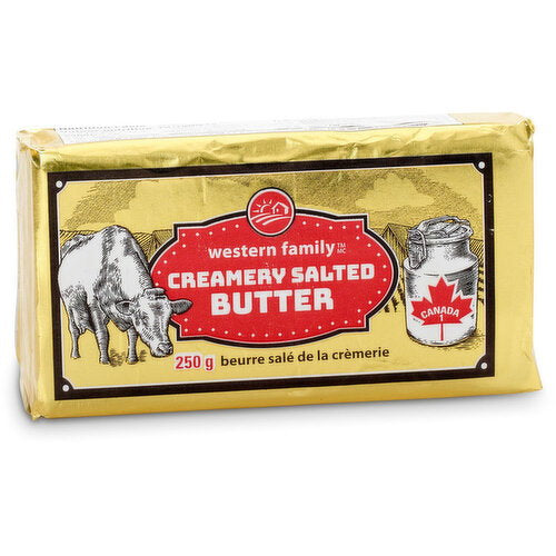 Western Family Salted Butter 454 g