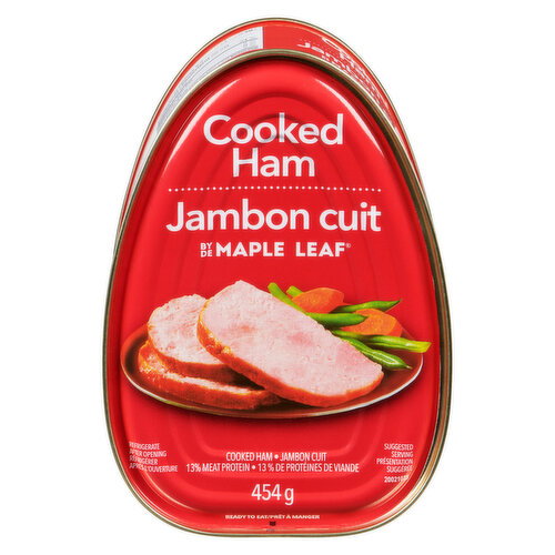 Maple Leaf Cooked Ham 454 g