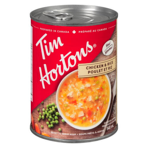 Tim Hortons Chicken & Rice Soup 540 mL