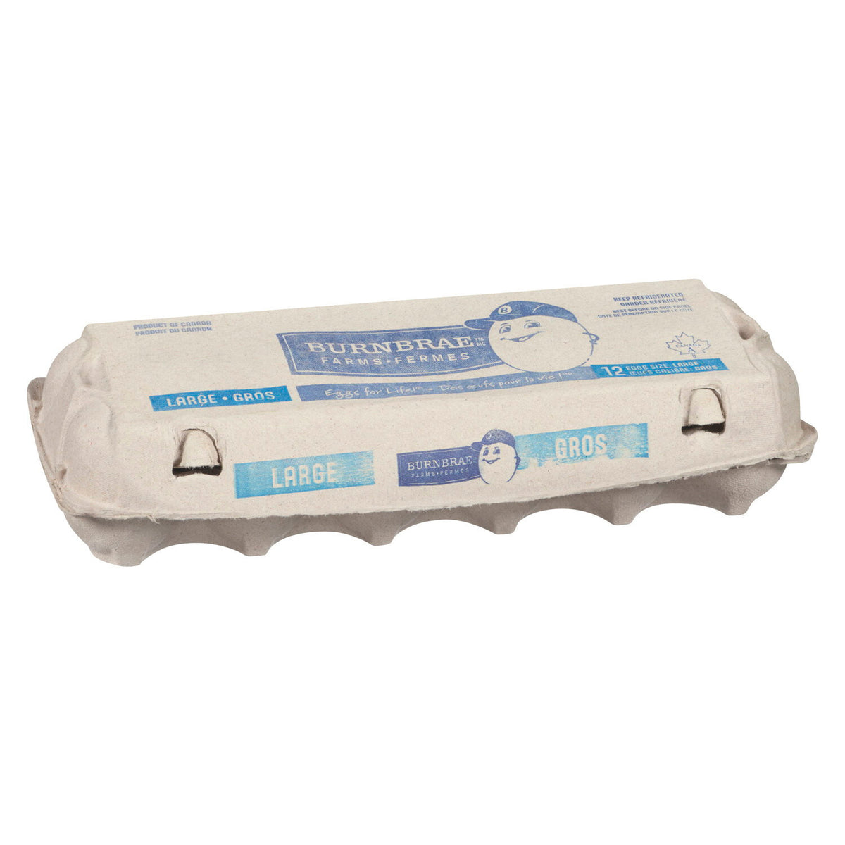 Burnbrae Farms Large White Eggs 12-Pack