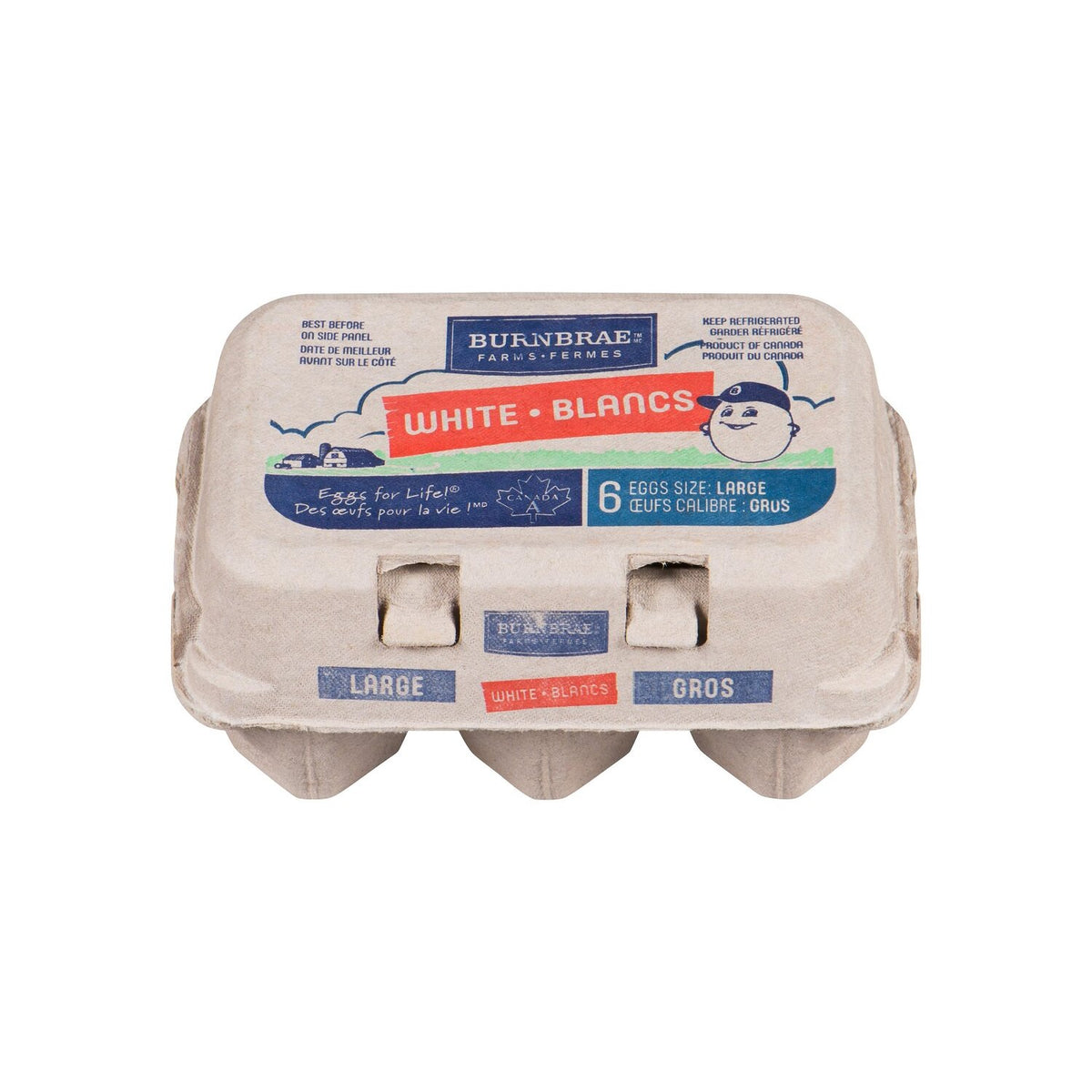 Burnbrae Farms Large White Eggs 18-Pack