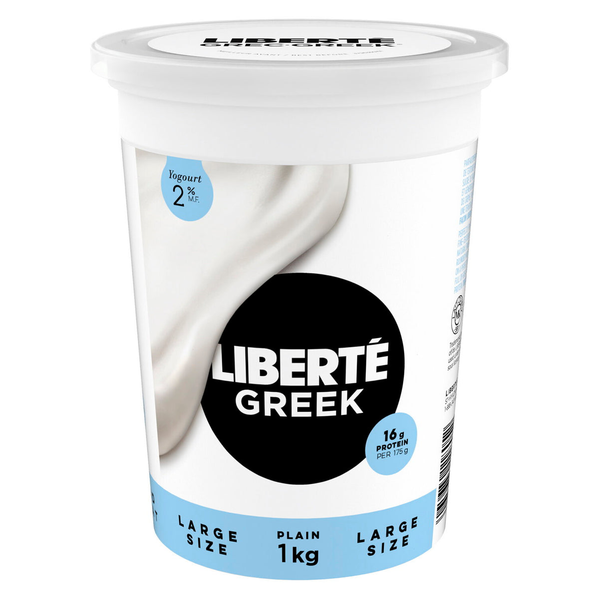 Liberté Greek Plain Yogurt 2% 750 g