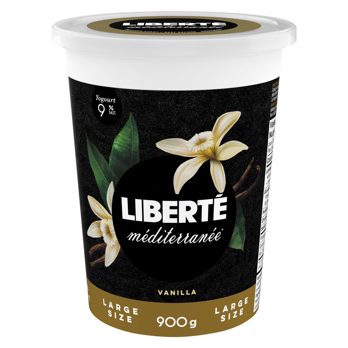 Liberté Méditerranée Vanilla Yogurt 900 g