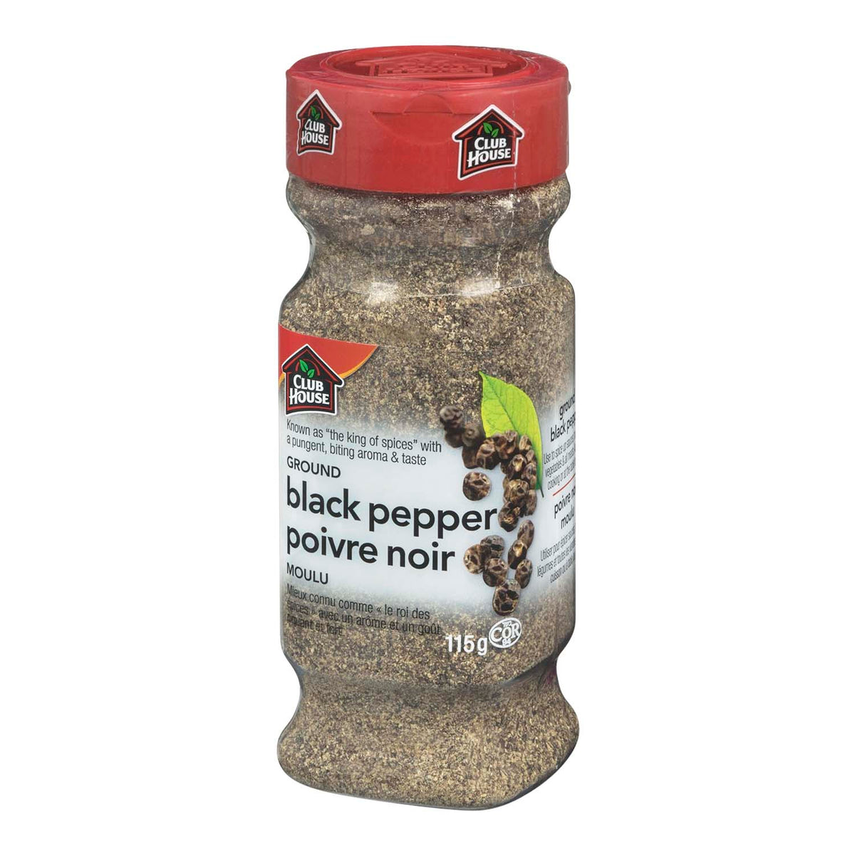 Club House Ground Black Pepper 115 g