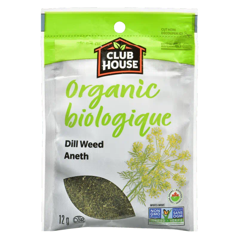 Club House Organic Dill Weed 12 g