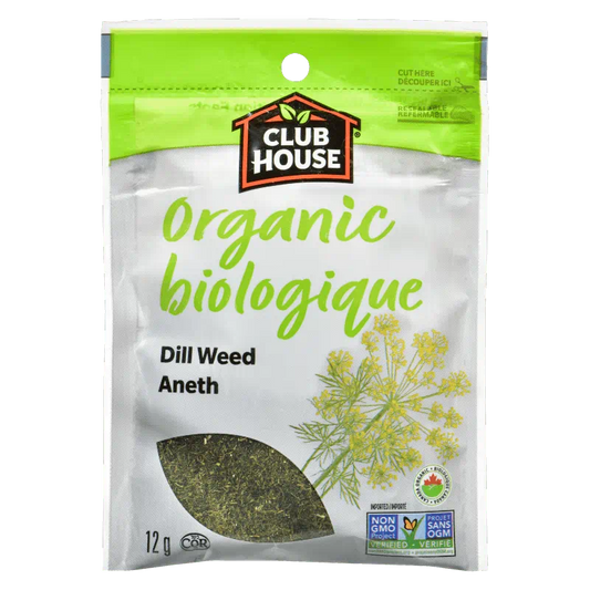 Club House Organic Dill Weed 12 g