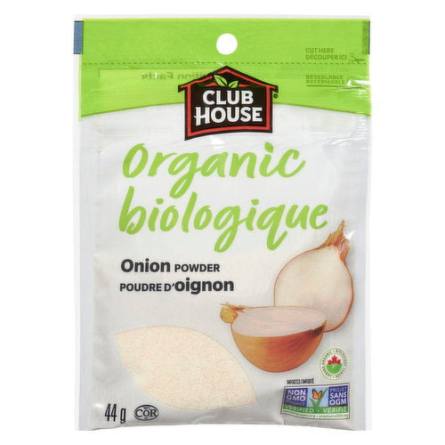 Club House Organic Onion Powder 44 g