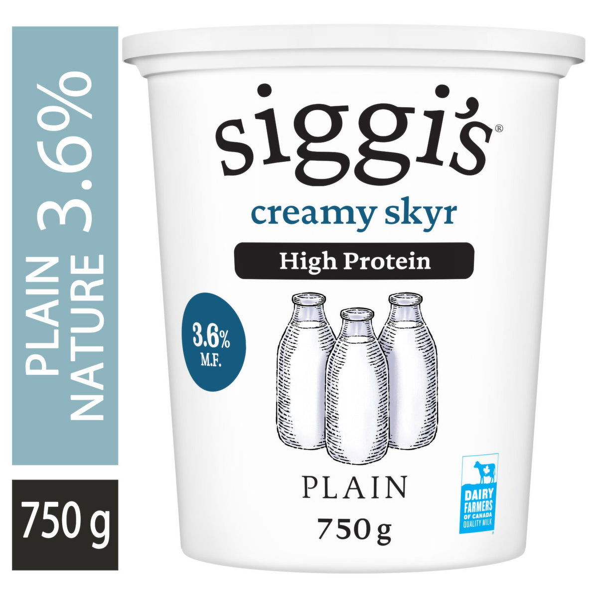 Siggi’s Plain Skyr 3.6%