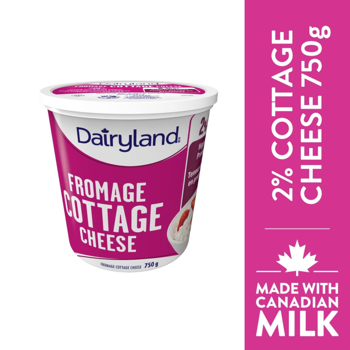 Dairyland 2% Cottage Cheese 750 g